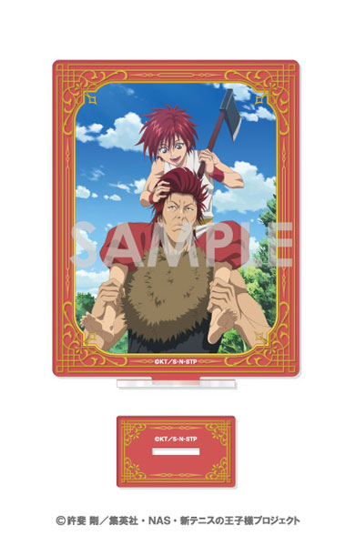新テニスの王子様 アクリルスタンド―ものがたりの王子様― 14.遠山金太郎＆鬼十次郎[ソル・インターナショナル]《０７月予約》