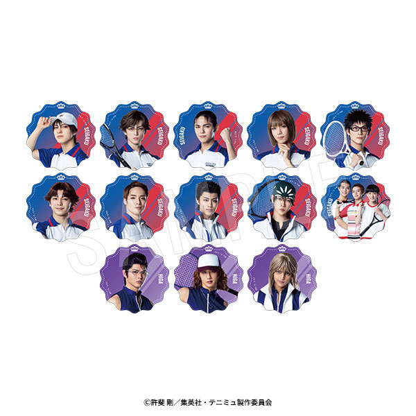 ミュージカル『テニスの王子様』4thシーズン 全国大会 青学vs氷帝 トレーディングアクリルバッジ 青学＆比嘉 セット