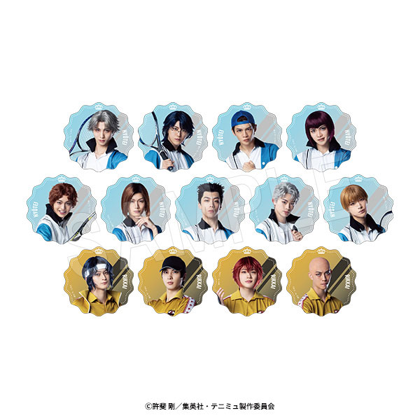 ミュージカル『テニスの王子様』4thシーズン 全国大会 青学vs氷帝 トレーディングアクリルバッジ 氷帝＆立海 セット