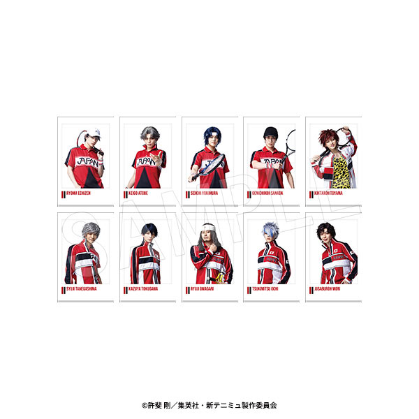 ミュージカル『新テニスの王子様』The Fifth Stage ポラショットコレクション 日本 10個入りセット