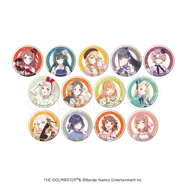 学園アイドルマスター トレーディンググリッター缶バッジ スイーツver. 13個入りBOX