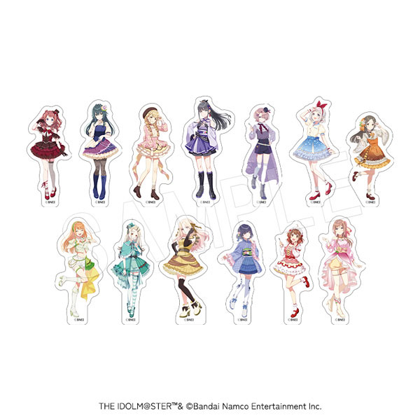 学園アイドルマスター フレークシールセット スイーツver.[中外鉱業]《０６月予約》