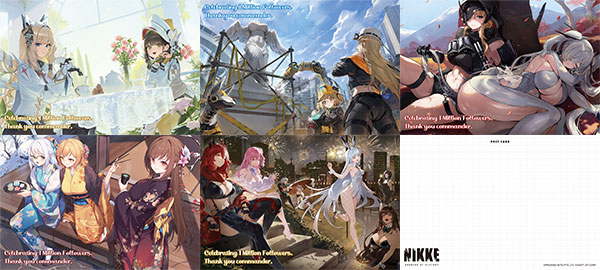勝利の女神：NIKKE ポストカードセット[ムービック]《０５月予約》