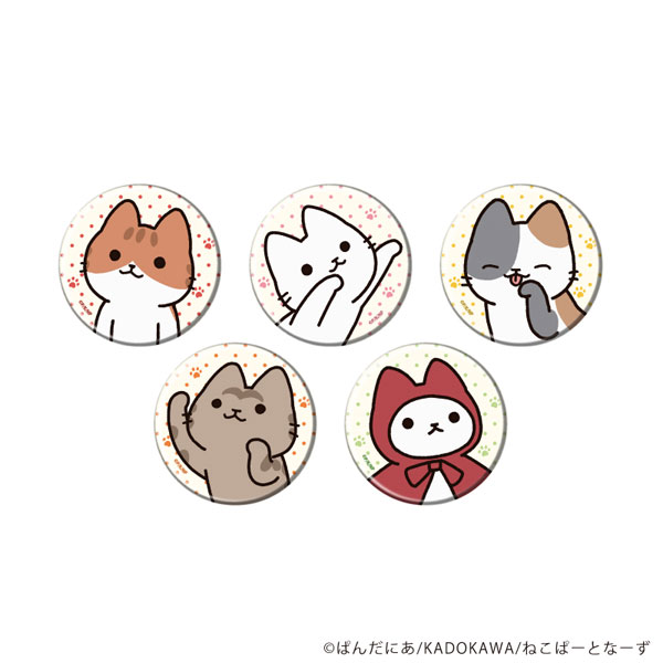 缶バッジ「うごく！ねこむかしばなし」01/公式イラスト 5個入りBOX