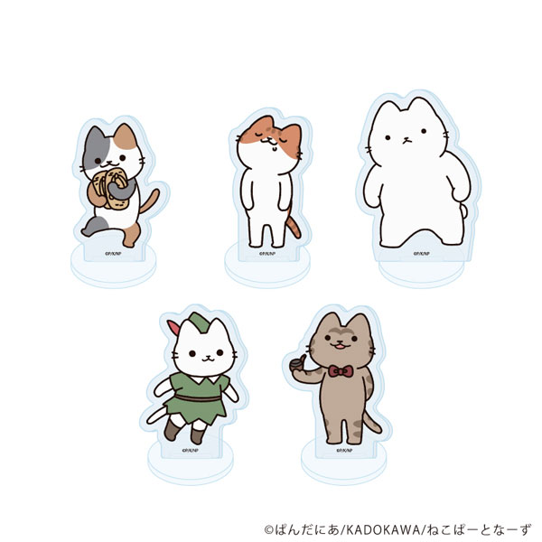 アクリルぷちスタンド「うごく！ねこむかしばなし」01/公式イラスト 5個入りBOX