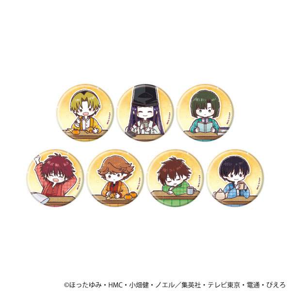 缶バッジ「ヒカルの碁」49/こたつver. グラフアートイラスト 7個入りBOX