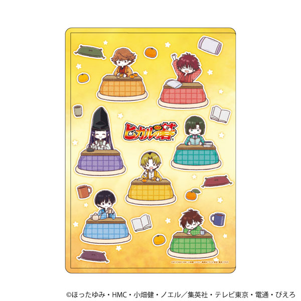 キャラクリアケース「ヒカルの碁」26/集合デザイン こたつver.(グラフアートイラスト)[A3]《０５月予約》