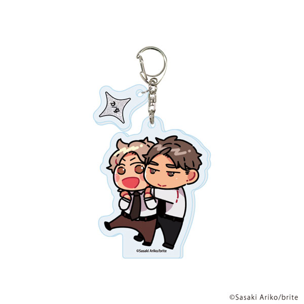 パーツ付きアクリルキーホルダー「佐々木ありこ先生」02/ちょろかわ王子のニセ恋人作戦(公式イラスト)[A3]《０５月予約》