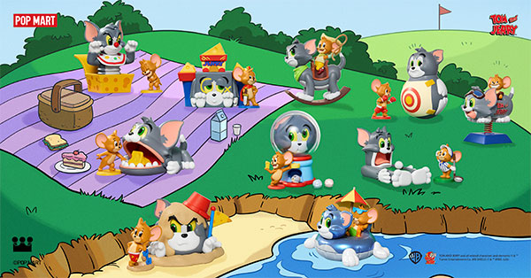 Tom and Jerry Funfair シリーズ 9個入りBOX[POPMART]《発売済・在庫品》