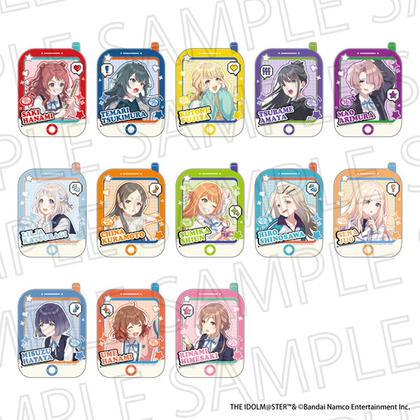 学園アイドルマスター ダイカットアクリルカードコレクション 13個入りBOX