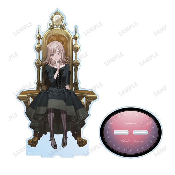 ダンガンロンパシリーズ およさんイラスト 七海千秋 玉座ver. 特大アクリルスタンド[アルマビアンカ]《０６月予約》