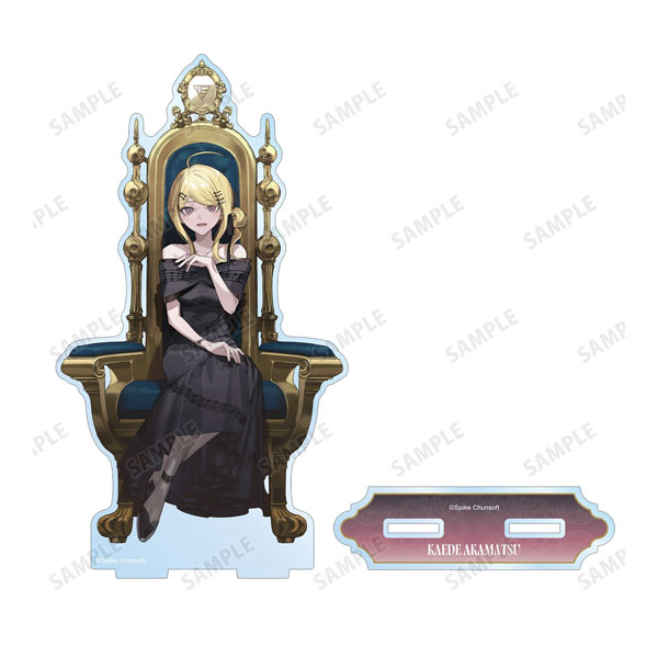 ダンガンロンパシリーズ およさんイラスト 赤松楓 玉座ver. BIGアクリルスタンド[アルマビアンカ]《０６月予約》