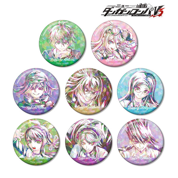 ニューダンガンロンパV3 みんなのコロシアイ新学期 トレーディング Ani-Art ホログラム缶バッジ ver.B 8個入りBOX[アルマビアンカ]《０６月予約》