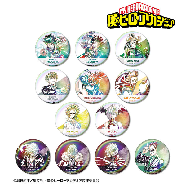アニメ『僕のヒーローアカデミア』 トレーディング Ani-Art 第6弾 オーロラ缶バッジ ver.A 12個入りBOX[アルマビアンカ]《０６月予約》