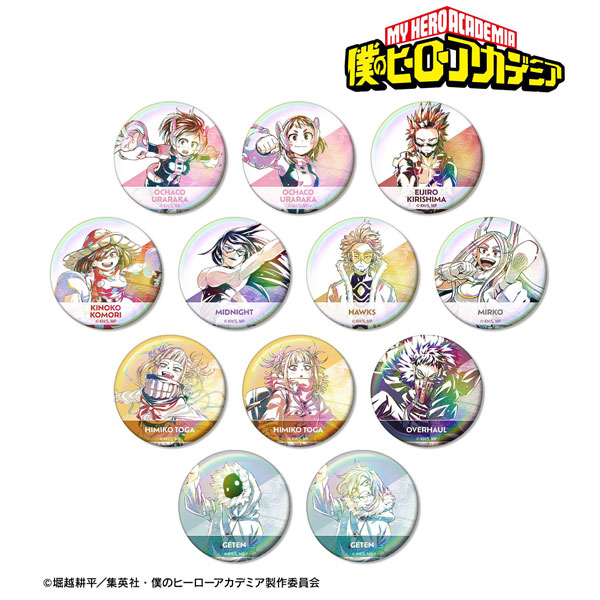 アニメ『僕のヒーローアカデミア』 トレーディング Ani-Art 第6弾 オーロラ缶バッジ ver.C 12個入りBOX[アルマビアンカ]《０６月予約》