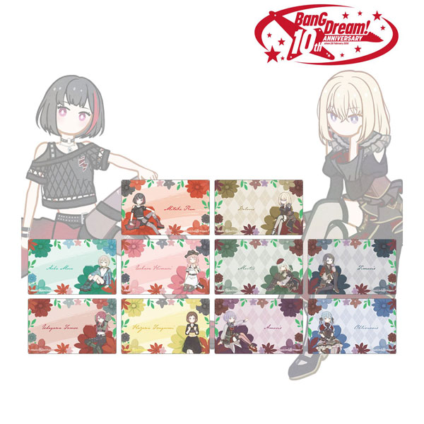 BanG Dream！ トレーディング Botania カードステッカー ver.B 10個入りBOX[アルマビアンカ]《在庫切れ》