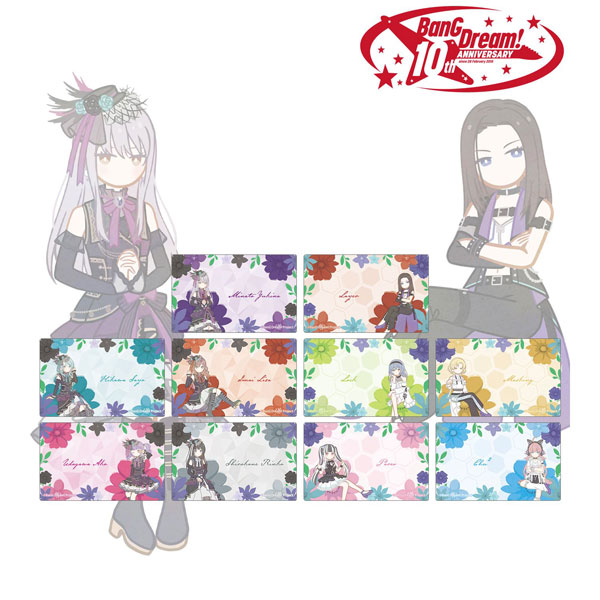BanG Dream！ トレーディング Botania カードステッカー ver.D 10個入りBOX[アルマビアンカ]《在庫切れ》
