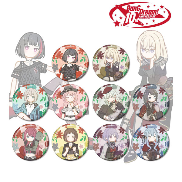 BanG Dream！ トレーディング Botania 缶バッジ ver.B 10個入りBOX[アルマビアンカ]《０６月予約》