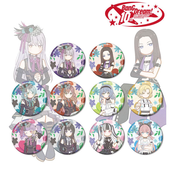 BanG Dream！ トレーディング Botania 缶バッジ ver.D 10個入りBOX[アルマビアンカ]《０６月予約》