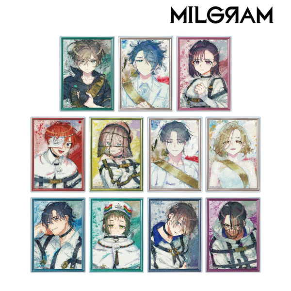 MILGRAM -ミルグラム- トレーディング grunge CANVAS アクリルカード 11個入りBOX[アルマビアンカ]《在庫切れ》
