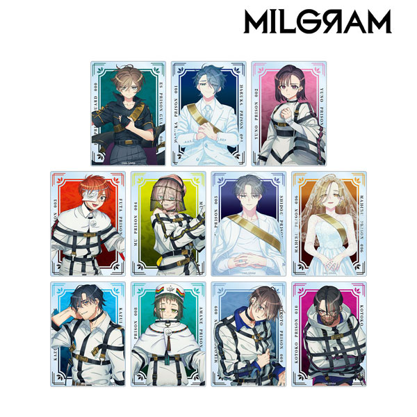 MILGRAM -ミルグラム- トレーディングアクリルカード vol.3　11個入りBOX[アルマビアンカ]《在庫切れ》