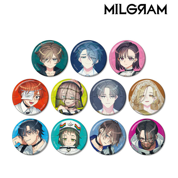 MILGRAM -ミルグラム- トレーディング缶バッジ vol.3　11個入りBOX[アルマビアンカ]《在庫切れ》