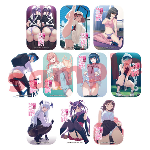 『嫌パン10周年』 77mm縦長缶バッチ 10個入りBOX