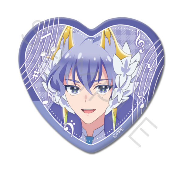 『プリンセッション・オーケストラ』 ハート型缶バッジ SA(ヴィオラ)[シンクイノベーション]《０５月予約》