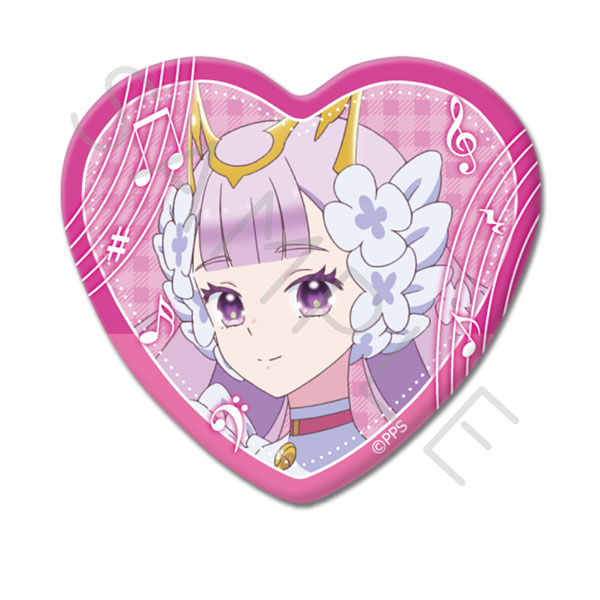 『プリンセッション・オーケストラ』 ハート型缶バッジ SB(ネージュ)[シンクイノベーション]《０５月予約》