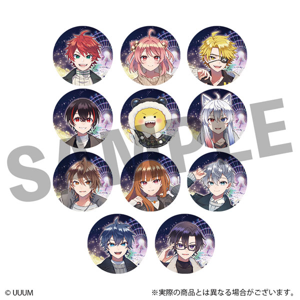 カラフルピーチ トレーディング缶バッジ 11個入りBOX