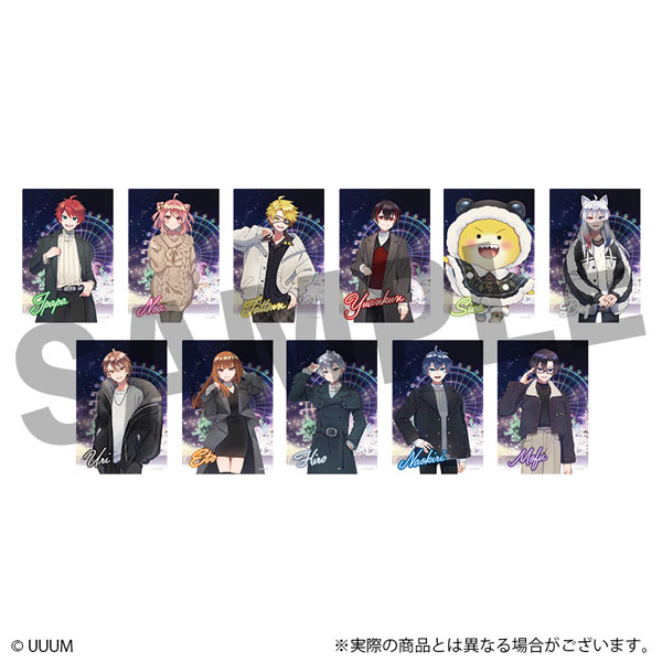 カラフルピーチ トレーディングクリアカード 11個入りBOX