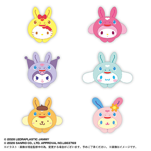 Rody×サンリオキャラクターズ はぐキャラコレクション 6個入りBOX