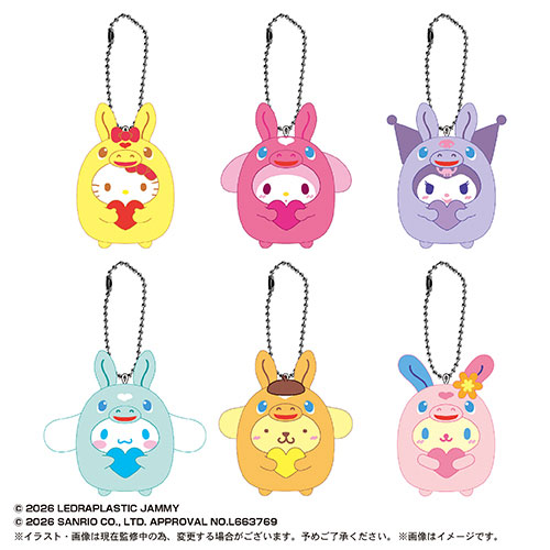 Rody×サンリオキャラクターズ てのりんずコレクション 6個入りBOX