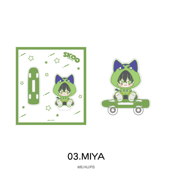 オリジナルTVアニメ「SK∞ エスケーエイト」 スケボーアクリルスタンド 03.MIYA[MAW]《０４月予約》