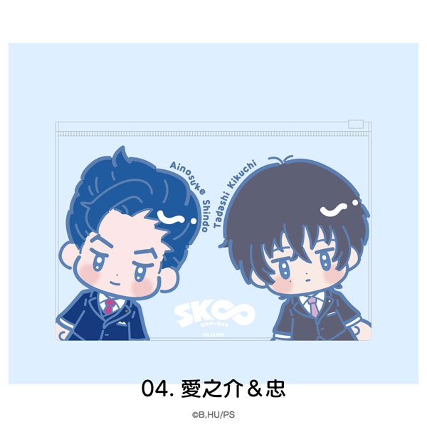 オリジナルTVアニメ「SK∞ エスケーエイト」 クリアポーチ 04.愛之介＆忠[MAW]《０４月予約》