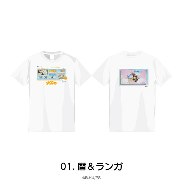 オリジナルTVアニメ「SK∞ エスケーエイト」 Tシャツ M 01.暦＆ランガ[MAW]《０４月予約》