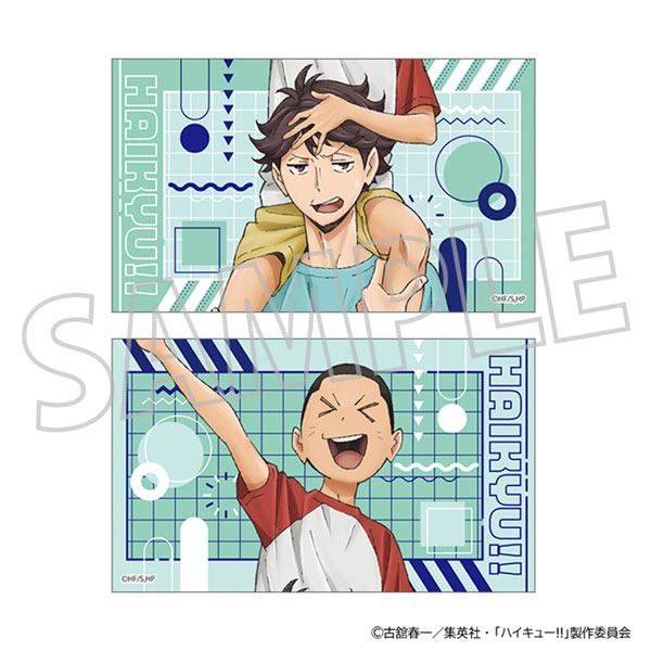 ハイキュー！！ ステッカーセット 及川徹・及川猛 血縁シリーズ[ムービック]《０４月予約》