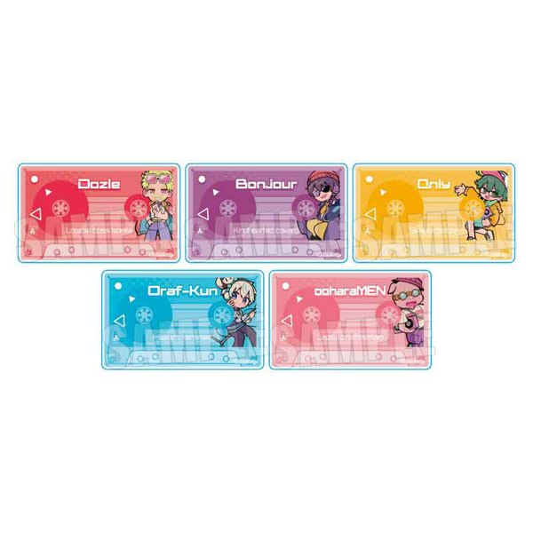 ドズル社 トレーディングアクリルカード Rhythm DOZLE Corp. 5個入りBOX