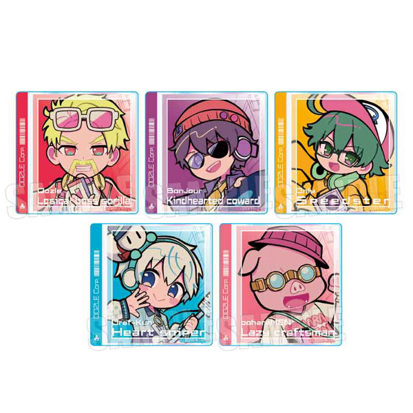 ドズル社 トレーディングステッカー Rhythm DOZLE Corp. 5枚入りセット