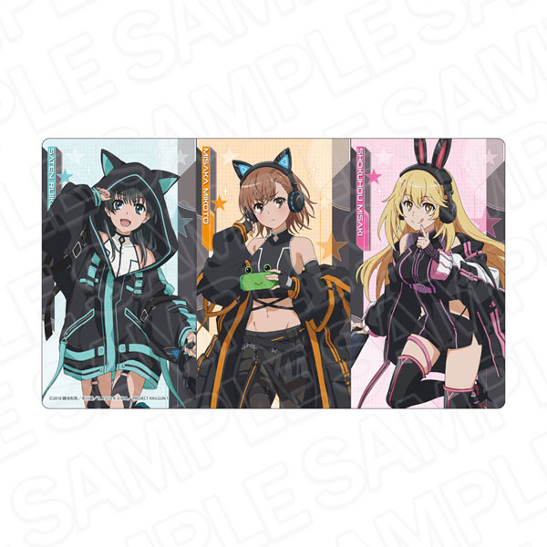TVアニメ「とある科学の超電磁砲T」 ラバーデスクマット ゲーミング ver.[コンテンツシード]《０５月予約》