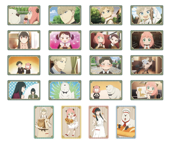 SPY×FAMILY トレーディングクリアカード 10パック入りBOX[ムービック]《０５月予約》