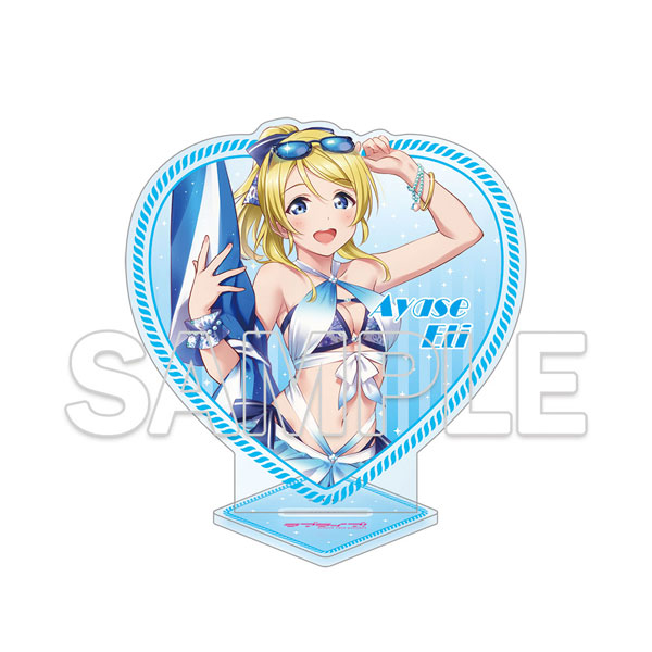 『ラブライブ！』ハート型ラメ入りアクリルスタンド 絢瀬絵里[KADOKAWA]《０６月予約》