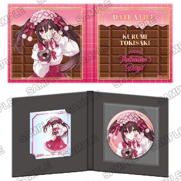 『デート・ア・ライブ』狂三バレンタイン2026 描き下ろし缶バッジ＆アクリルカードセット[KADOKAWA]《０６月予約》