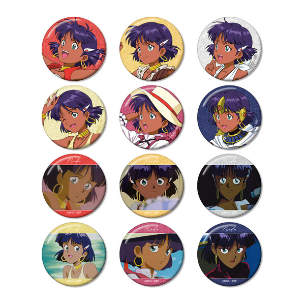ふしぎの海のナディア ナディアクロニクルver. トレーディンググリッター缶バッジ 12個入りBOX
