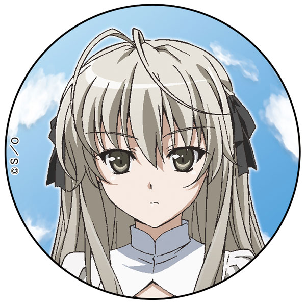 ヨスガノソラ グリッター缶バッジ 春日野穹A(バストアップ)[キズナ