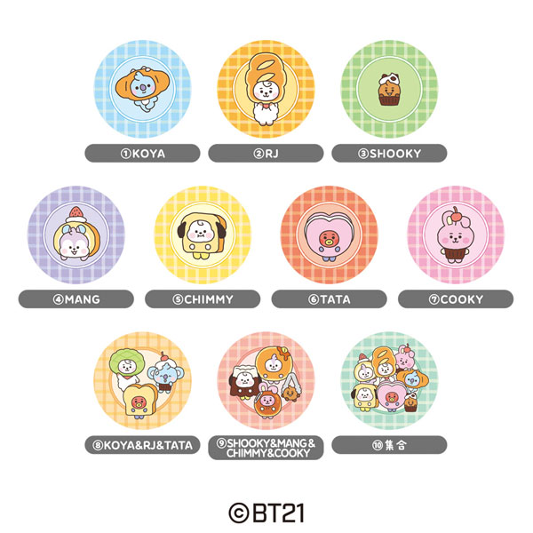 プチキャン BT21 10個入りBOX (食玩)[ハート]《０６月予約》