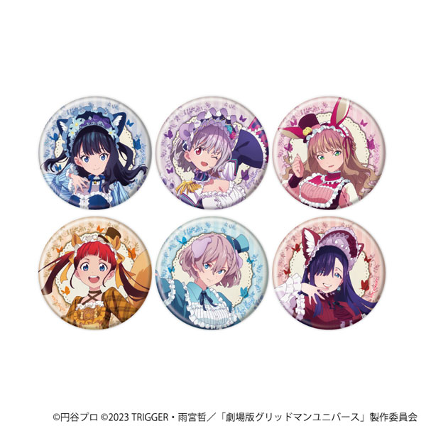 缶バッジ「グリッドマンユニバース」29/ケモミミロリィタver.(描き下ろしイラスト) 6個入りBOX[A3]《０５月予約》