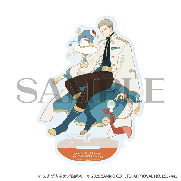 アクリルスタンド「赤髪の白雪姫×サンリオキャラクターズ」03/ミツヒデ×タキシードサム(コラボイラスト)[A3]《０５月予約》