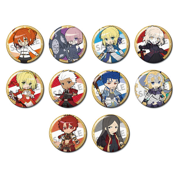 ぴくりる！ Fate/Grand Order トレーディング缶バッジ vol.1 10個入りBOX[ホビーストック]《在庫切れ》