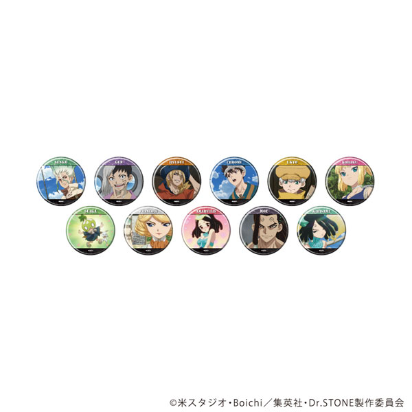 缶バッジ「Dr.STONE」39/場面写イラスト 11個入りBOX